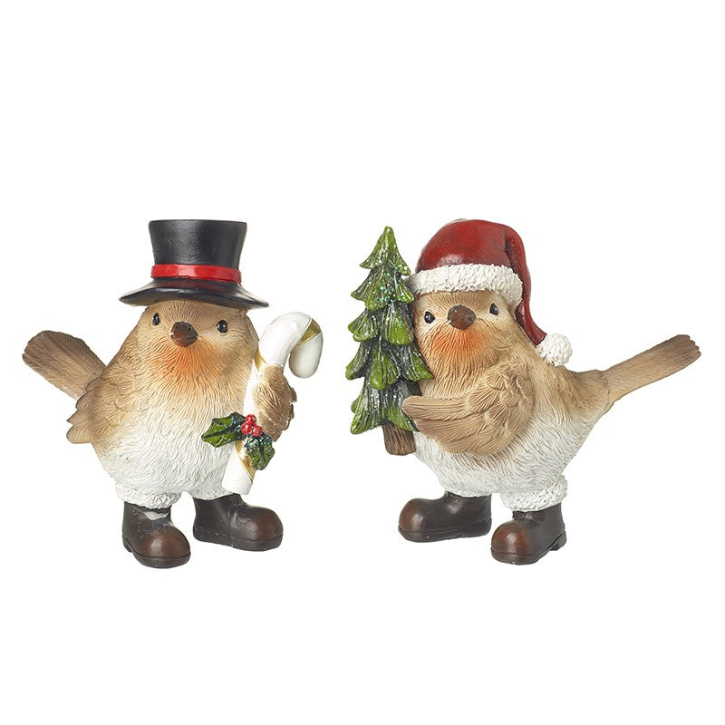 Heaven Sends Set Of 2 Festive Birds | CAH032