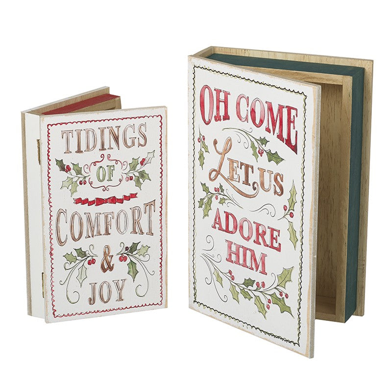 Heaven Sends Tidings & Adore Him Wooden Box Set | MBF546