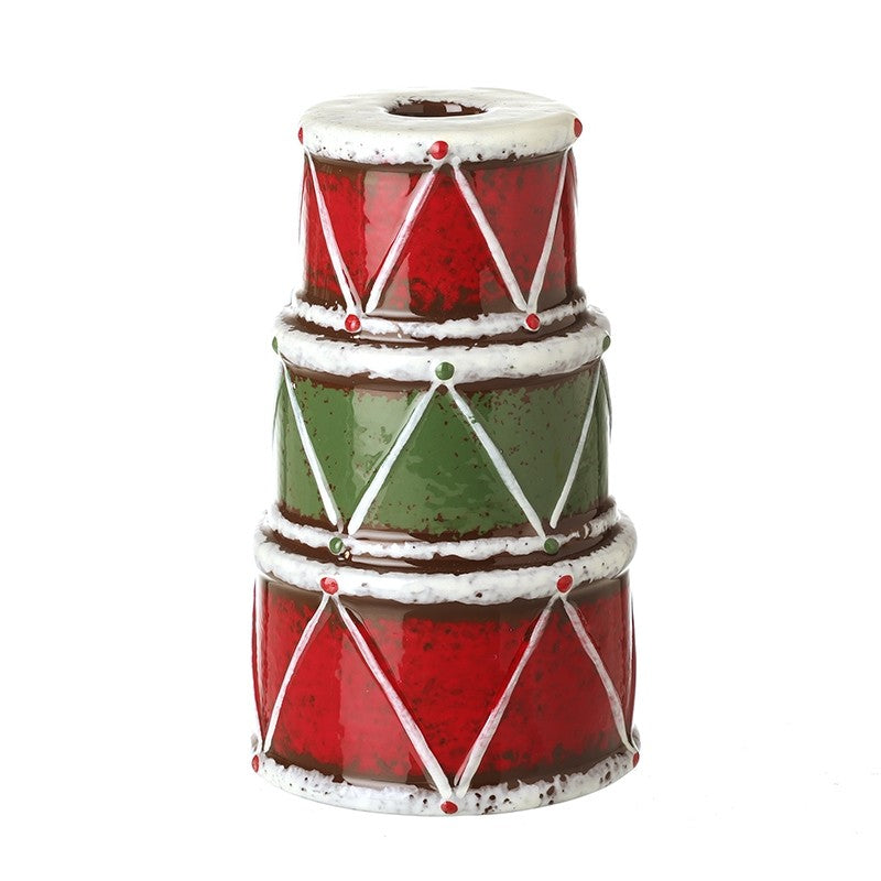 Heaven Sends Ceramic Drum Candle Holder | DDC012A