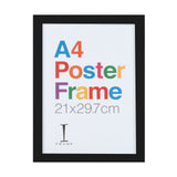 Iframe Wooden Black Poster Frame A4 | IF160