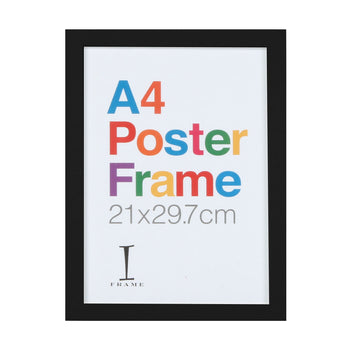 Iframe Wooden Black Poster Frame A4 | IF160