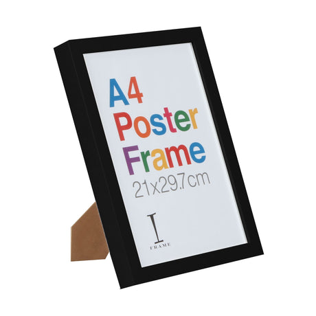 Iframe Wooden Black Poster Frame A4 | IF160