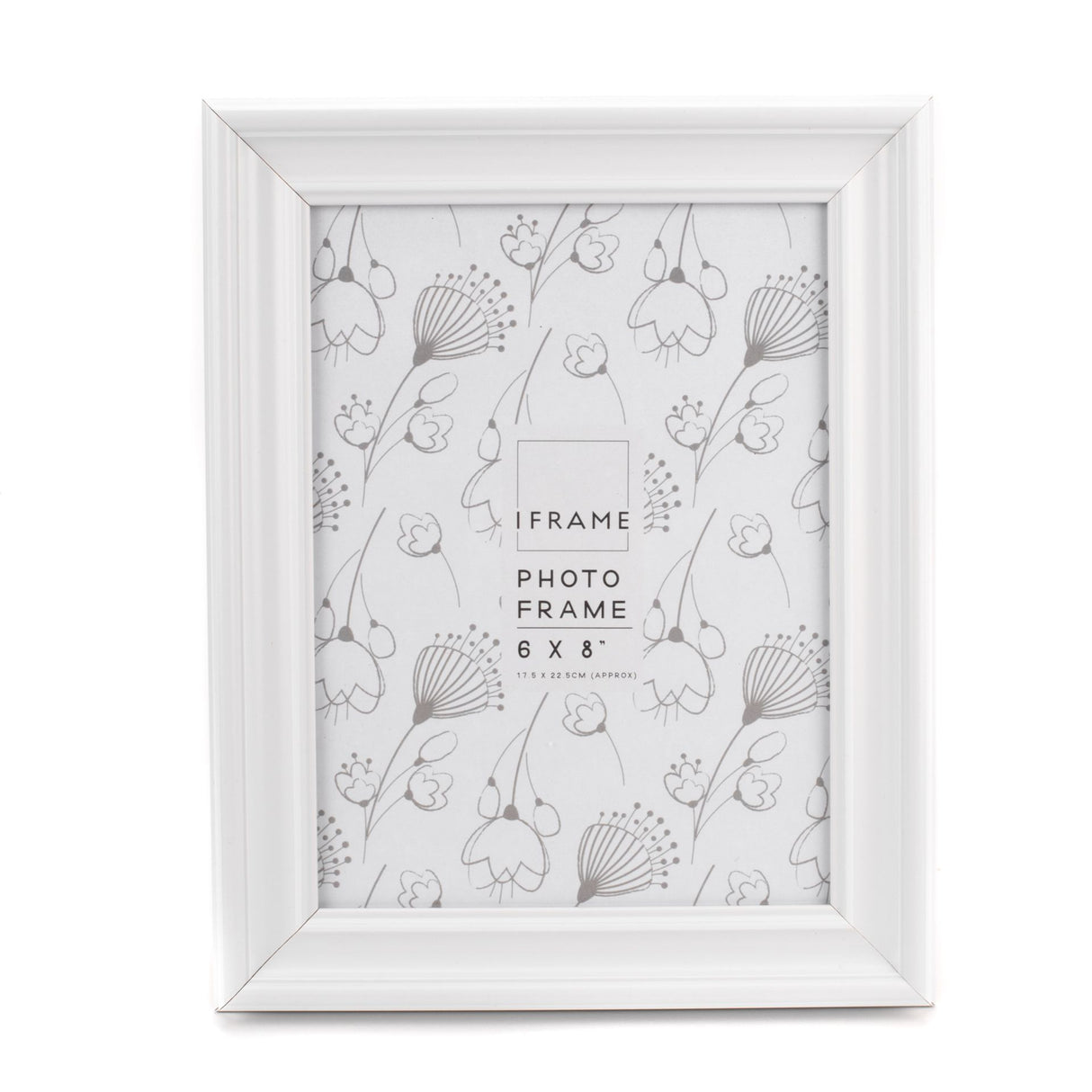 Iframe White Thick Wood Photoframe 6x8 | IF28368