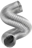 1.5 Mtr Aluminium Semi Rigid Flexi Hose 100mm (4") | D140