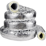 1.5 Mtr Aluminium Semi Rigid Flexi Hose 100mm (4") | D140