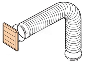 1 Mtr Ventilation Kit (4") 100mm | TDVK2P
