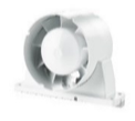 Turbo Timer High Flow Inline 100mm Fan (4") | TUBOU100T