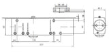 Deanta Door Closer - Silver | LHH608