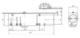 Deanta Door Closer - Silver | LHH608