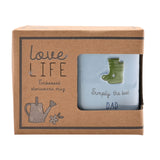 Love Life Embossed Mug - Dad | LL573