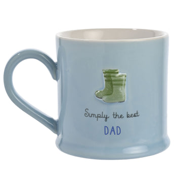 Love Life Embossed Mug - Dad | LL573