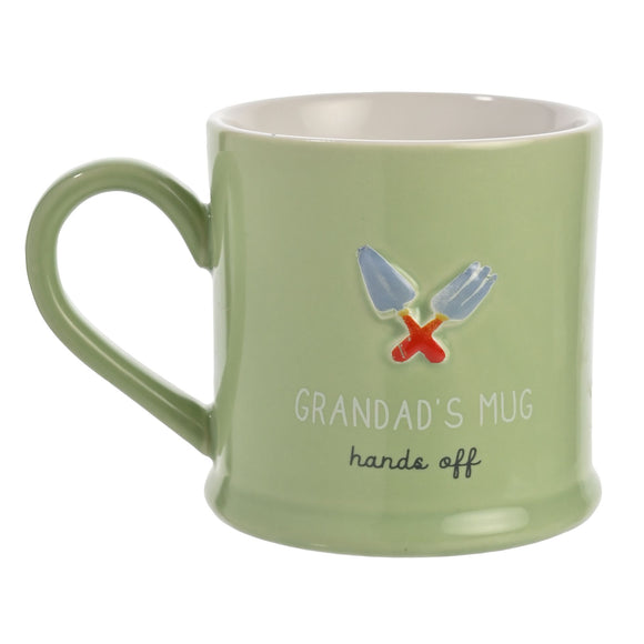 Love Life Embossed Mug - Grandad | LL575