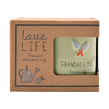 Love Life Embossed Mug - Grandad | LL575