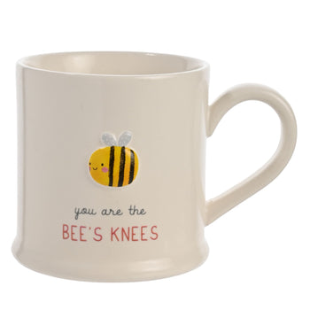 Love Life Embossed Mug - Bees Knees | LL576