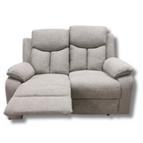 Sarah 2 Seater Manual Recliner - Light Grey | SARAH-312-LG