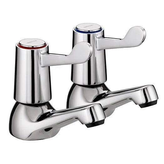 Bristan 1/2" Lever Basin Taps | VAL212CCD