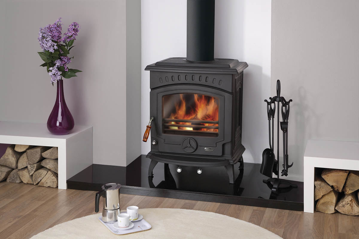 Waterford Stanley Tara Non-Boiler Eco Stove | Matt Black | NTSMB