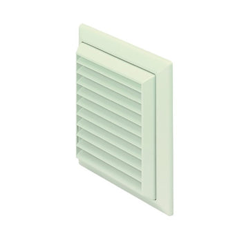 Fixed Grill White 150mm (6") Fly Screen | TD426P
