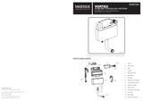 Wall Hung Systems Vortex Dual Flush Cistern | TAVVOR790