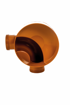 Wavin Access Junction (WAJ 2) Base Left Or Right 90° Bend 110mm Plus Adj Top/Frame | WAJ2