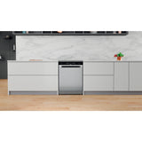 Whirlpool 14 Place Freestanding Dishwasher - Inox | WFO3O41PLXUK