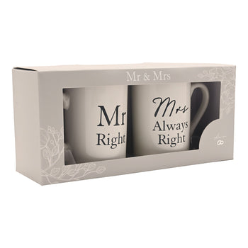 2pc Gift Set "Mr Right/Mrs Always Right" | WG524