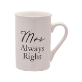 2pc Gift Set "Mr Right/Mrs Always Right" | WG524