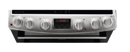 Zanussi 60cm Freestanding Induction Cooker - Stainless Steel | ZCI66280XA