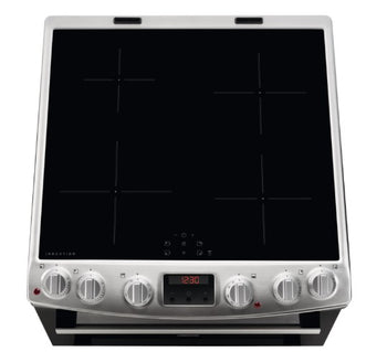 Zanussi 60cm Freestanding Induction Cooker - Stainless Steel | ZCI66280XA