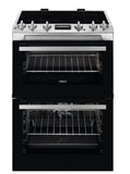 Zanussi 60cm Freestanding Induction Cooker - Stainless Steel | ZCI66280XA