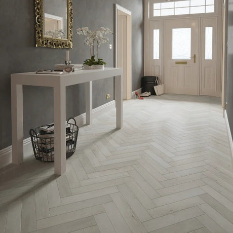 Herringbone Icelandic Oak Laminate Flooring AC4 | 0013