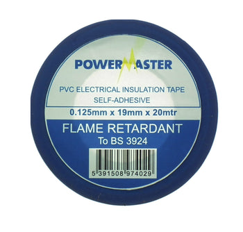 Powermaster 19mm Insulating Tape 20 Metre -Blue | 0089-18