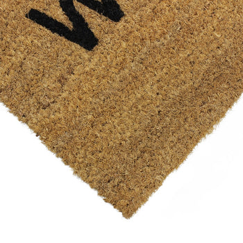 JVL 35x60cm Welcome PVC Coir Mat │02-424