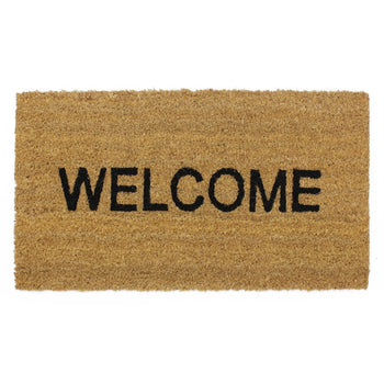 JVL 35x60cm Welcome PVC Coir Mat │02-424