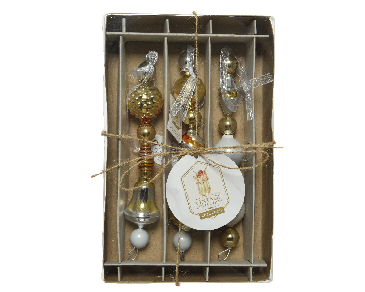 15cm Christmas Antique Hanger Mix| 060829