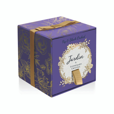 Tipperary Crystal Jardin Collection Candle - Fig & Black Orchid│139299