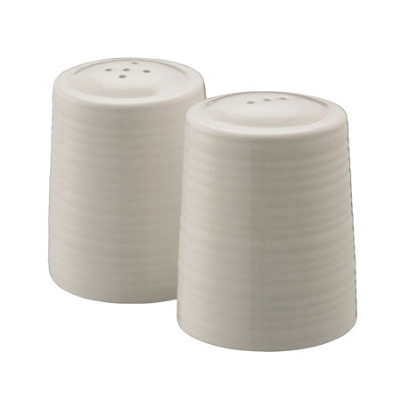 Belleek Ripple Salt & Pepper Set │7973  