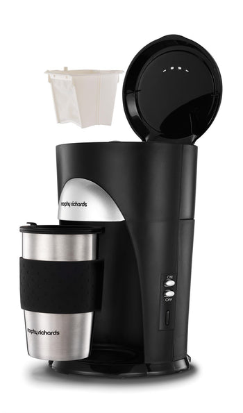 Morphy Richards Coffee On The Go Filter Coffee Machine-Black│162740