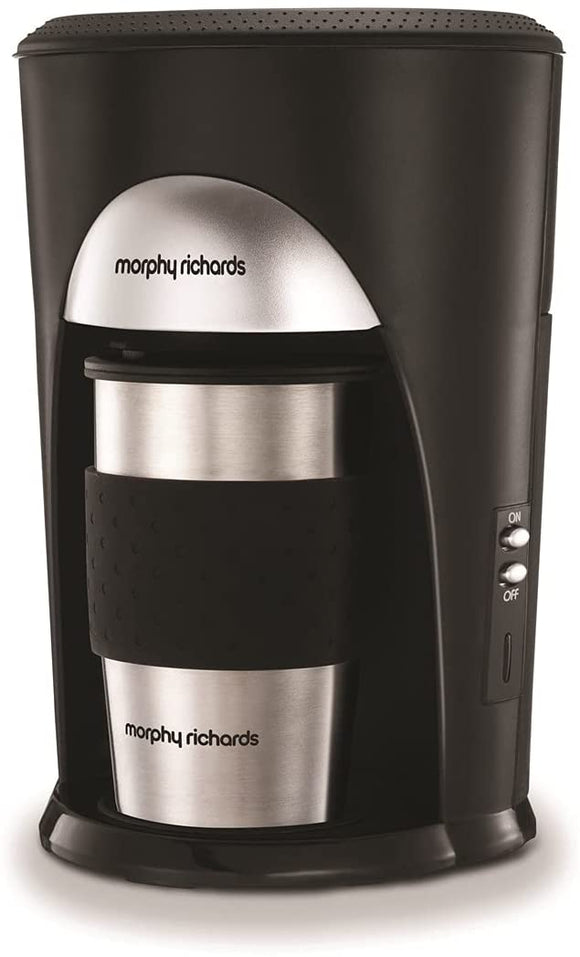 Morphy Richards Coffee On The Go Filter Coffee Machine-Black│162740