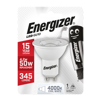 Energizer LED 5W (50W) GU10 Light Bulb | 1791-14