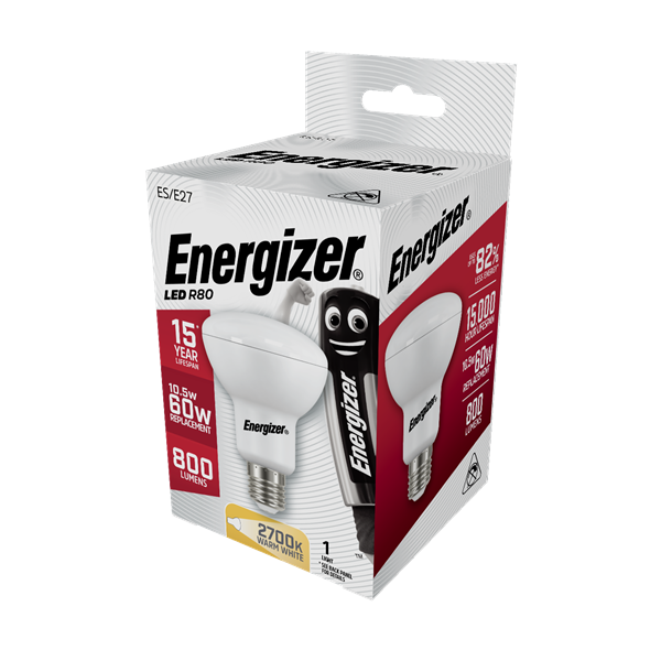Energizer R80 9.2W (60W) LED Reflector Light Bulb │1797-24