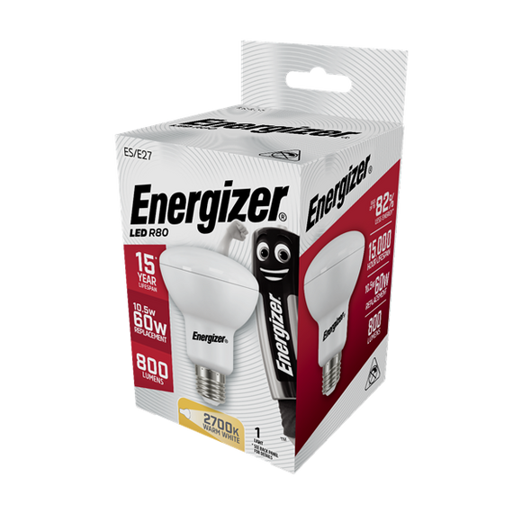 Energizer R80 9.2W (60W) LED Reflector Light Bulb │1797-24