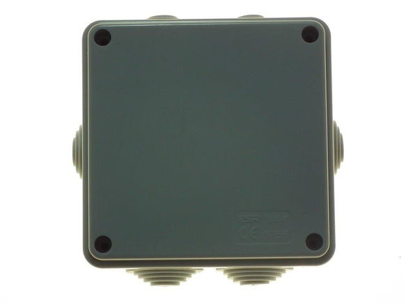 Powermaster Square 100mm Junction Box IP56 | 1804-00