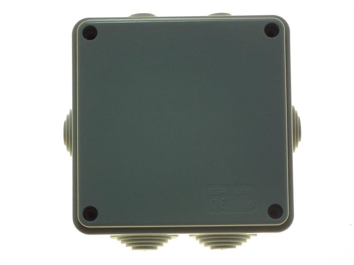 Powermaster Square 100mm Junction Box IP56 | 1804-00