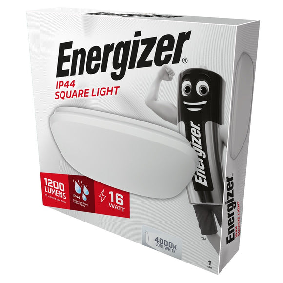 Energizer 16W LED IP44 Indoor/Outdoor Square Light | 1822-08