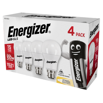 Energizer 15W (100W) LED BC GLS Light Bulb | 1827-40