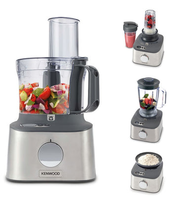 Kenwood 800w Multipro Food Processor & Blender-Silver│FDM312SS
