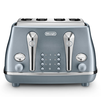 DeLonghi Icona Metallics 4 Slice Toaster│CTOT4003.AZ