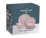 Mason Cash Classic Collection Pink 12pce Dinner Set│2001.018