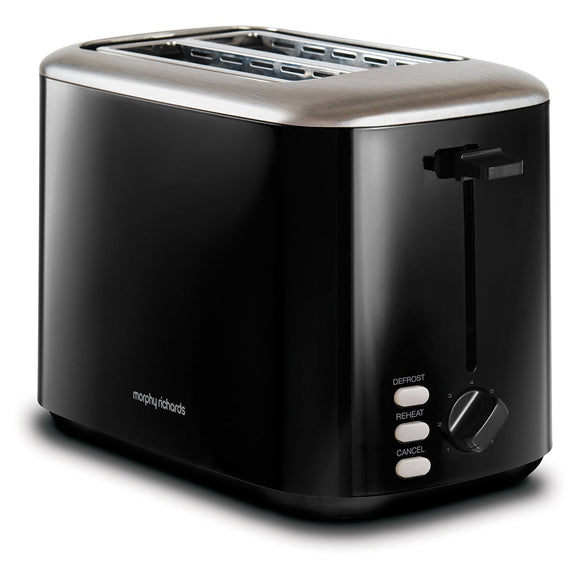 Morphy Richards Equip 2 Slice Toaster-Black│222064